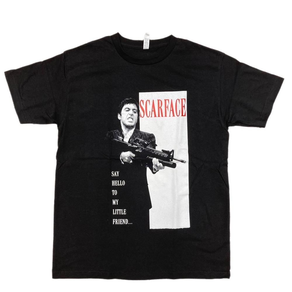 Scarface tony Montana T-shirt cotton tee unisex movie tee